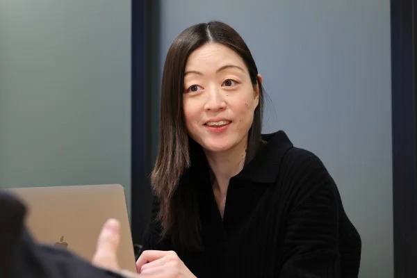 林真理子氏(聞き手)