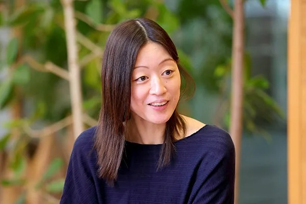 林真理子氏(聞き手)