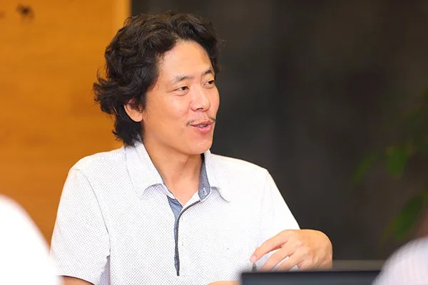 森田雄氏(聞き手)