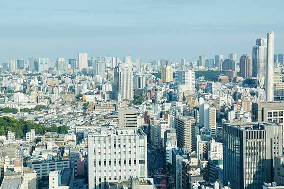 オフィスから一望できる渋谷 Dena_img